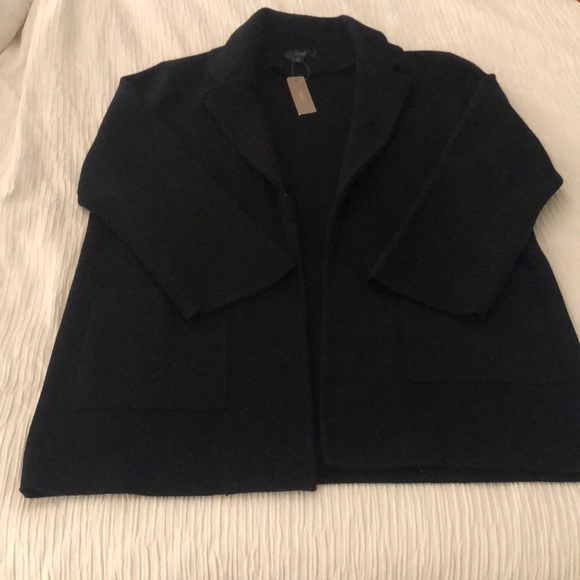 Brand new women’s J Crew sweater blazer , medium